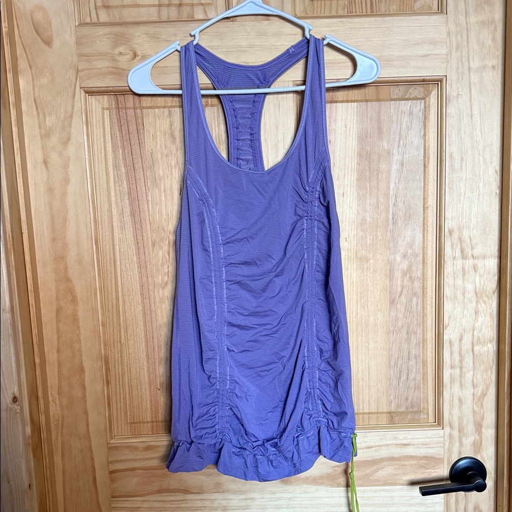 Purple Sleeveless Lululemon Tank